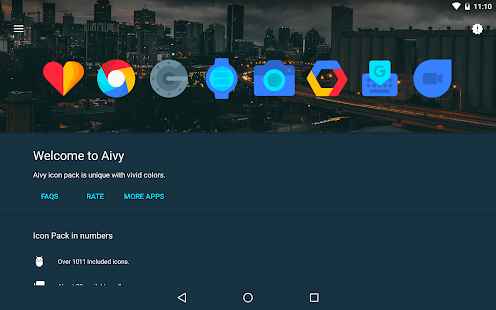 Aivy Icon Pack Captura de pantalla