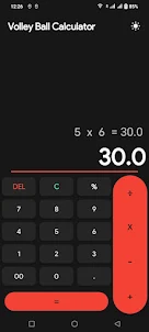 Volley Ball Calculator