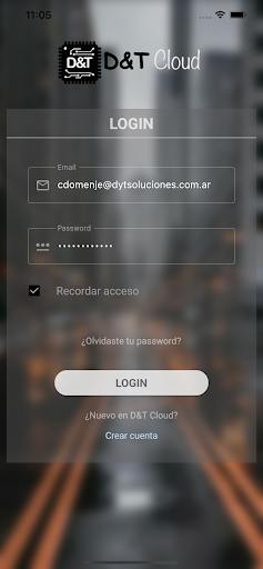 Android application D&T Cloud screenshort