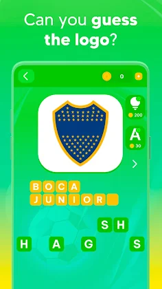 Guess the Football Club Logo - Screenshot 2