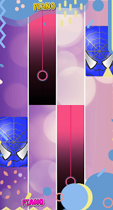 Screenshot 9 Blue Spider Piano Game android