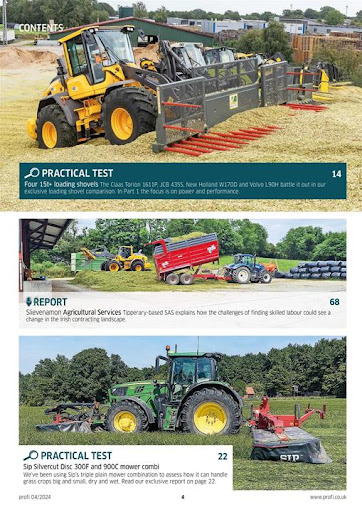 Profi International Magazine Screen 2