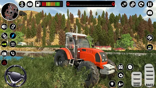 トラクター運転：ファームゲーム トラクターゲーム