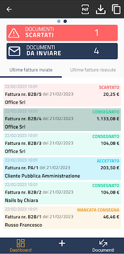 Express Fattura Self Screen 2