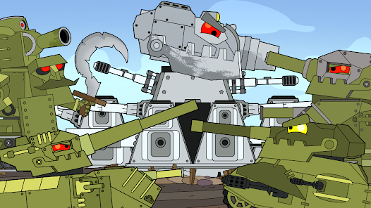 Imágen 4 Tank Battle Arena: Merge Tanks android