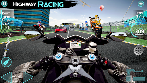 Superhero Bike Racing: High Speed Traffic Racing 5.9 screenshots 1