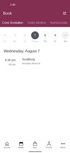 Evolution Firenze Screen 2