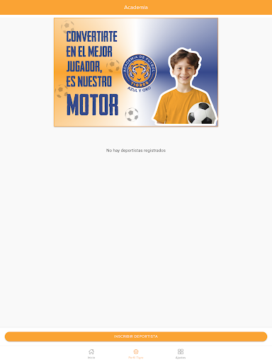 Academia Tigres Azul y Oro