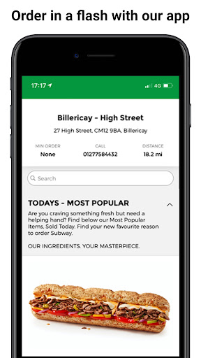 Android application My Local Subway screenshort