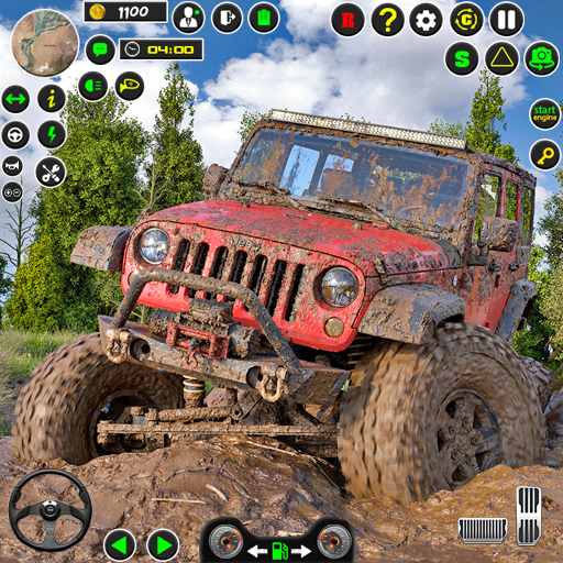 SUV 4x4 Jeep Offroad Driving logo