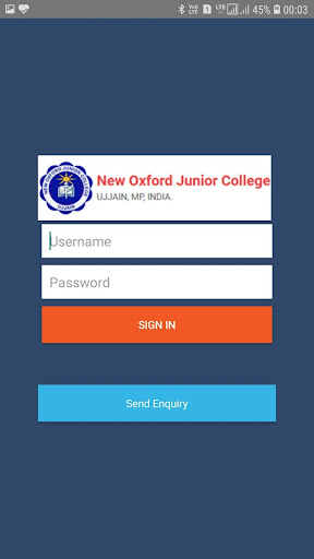 Android application New Oxford Junior College screenshort