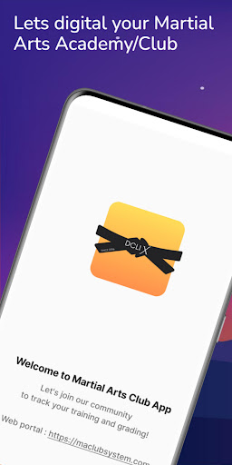 Android application D-Clix, Martial Arts Club screenshort