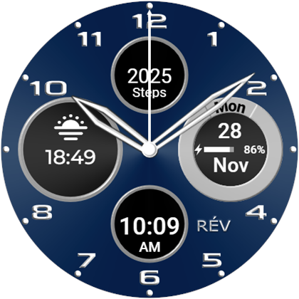 Rev002 Hybrid Watch Face screenshot 5