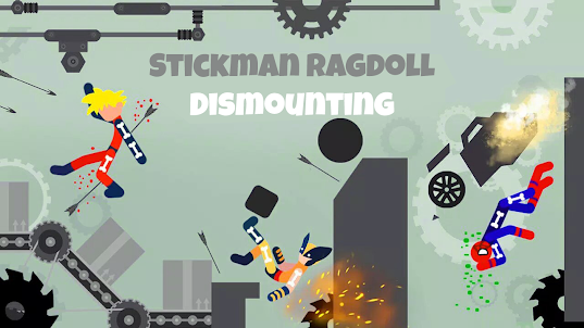 Stickman Ragdoll Dismounting