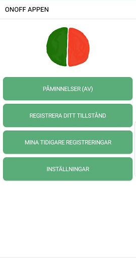 Android application ONOFF APPEN screenshort