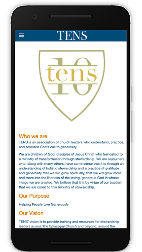 Android application Episcopal Stewardship Network screenshort