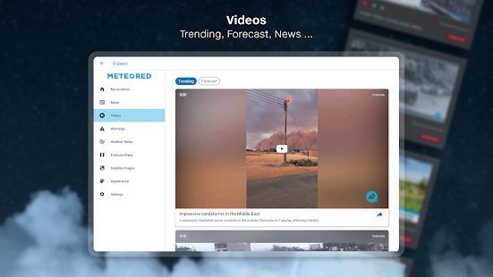 Weather - Meteored Pro News Ekran görüntüsü