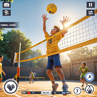 Volleyball Game 3D Sports Game
