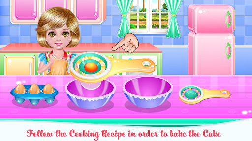 Android application Birthday Cake Master Cooking screenshort