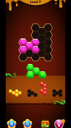 honeycomb puzzle - Screenshot 3