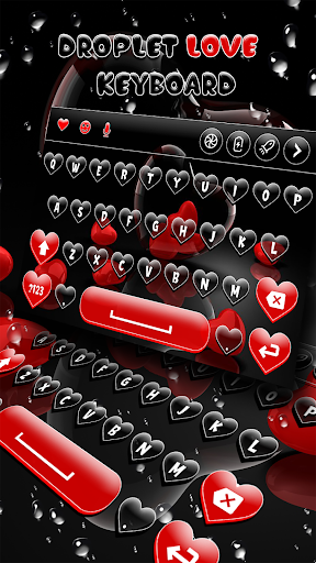 Droplet Love Keyboard Screen 3