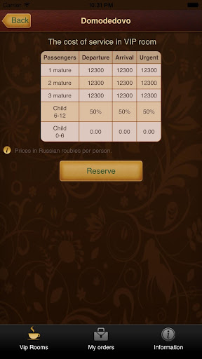 Vip Rooms - airport lounges