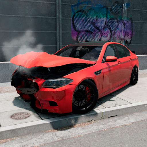 F90 Bimmer: Real Car Crashes logo