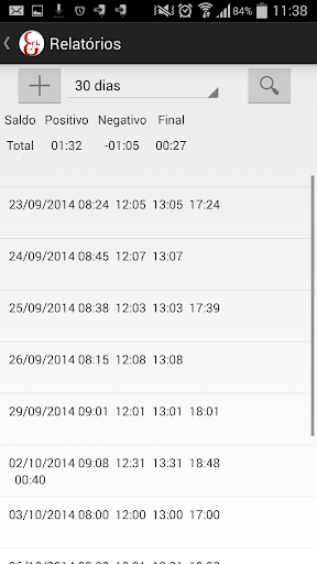 EriPonto - Lembrete do Ponto. Screen 2