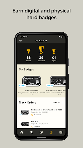 Screenshot of Jeep Badge of Honor