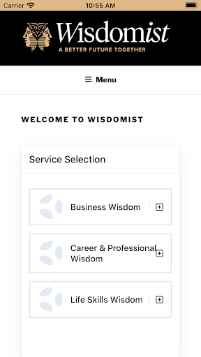 Android application Wisdomist screenshort