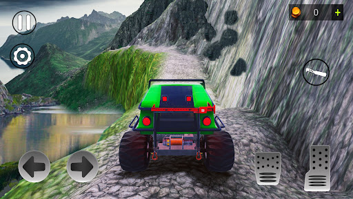 Android application OffRoad 4x4 Mountain Car Drive screenshort