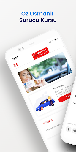 Android application Öz Osmanlı Sürücü Kursu screenshort