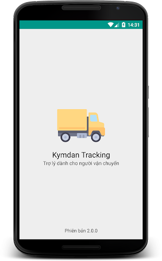 Android application Kymdan Tracking screenshort