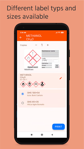 FLUICS RAPID LABEL Screenshot 3 - AppWisp.com