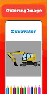 Game Mewarnai Excavator
