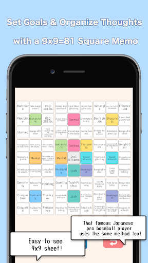 Android application GoalSet Tiles screenshort