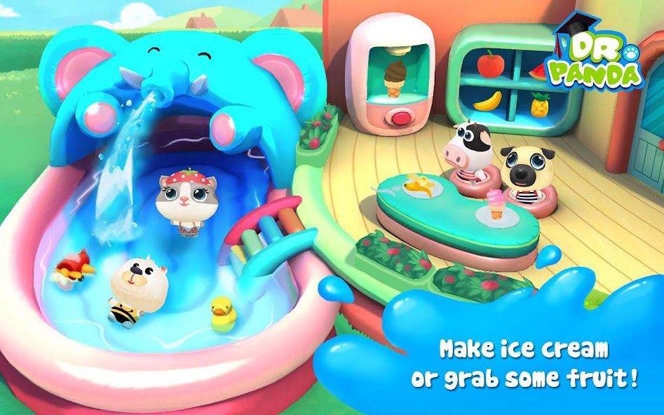 Dr. Panda's Swimming Pool 23.3.46 APK + Mod (Patched) for Android