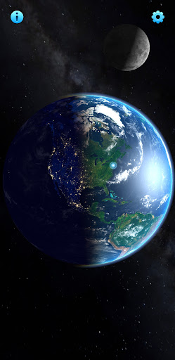EARTH. Animated wallpaper. Screen 3