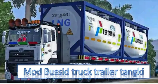 mod bussid truck trailer tanki