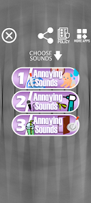 Annoying sounds 1.0.3 APK + Mod (Free purchase) for Android
