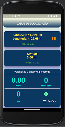 Android application GPS Smart screenshort