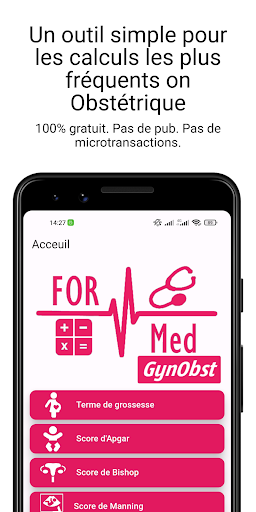 Aperçu de l'application