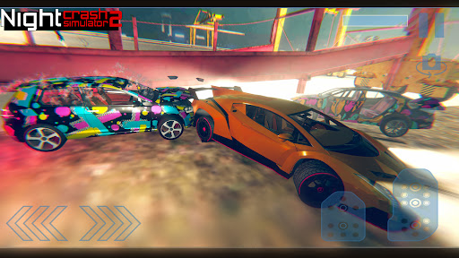 Android application Car Crash Night Battle screenshort