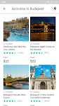 screenshot of Budapest Travel Guide in Engli