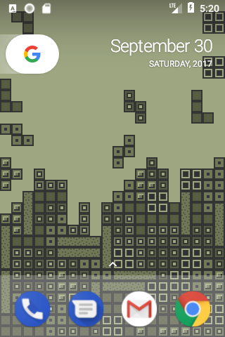 Tetroid Live Screen 2