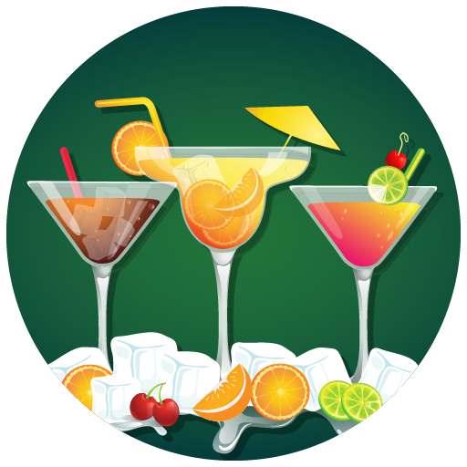 Cocktail Party Invitation Card  Icon