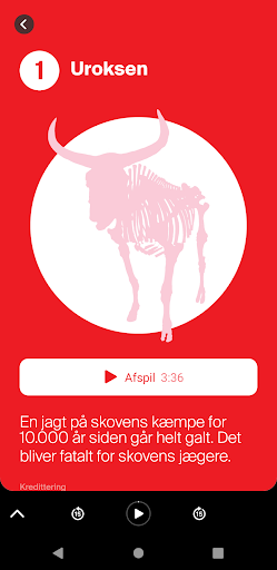 Nationalmuseet Audioguide Screen 2