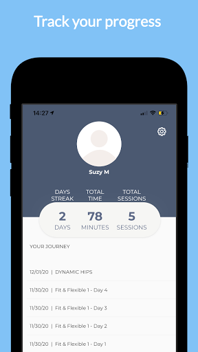 Screenshot of Bring Me Yoga