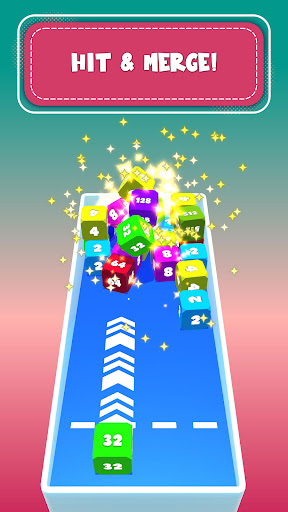 2048 Cube Buster Merge Cubes