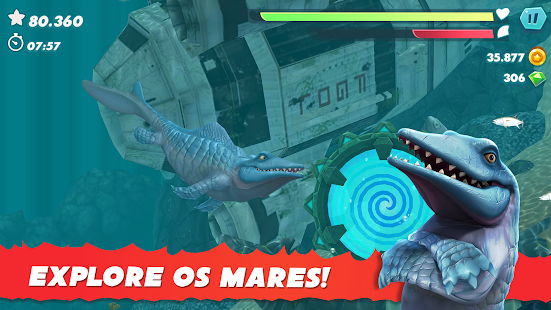 Hungry Shark Evolution: Ataque Screenshot
